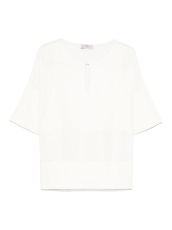 25SS 알베르토비아니 블라우스 MM895AC0028100 White