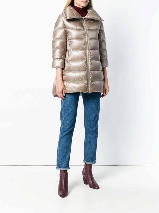 25FW 에르노 클레오페 A-쉐입 다운 코트 PI0001DIC12017Z2600 Grey - HERNO