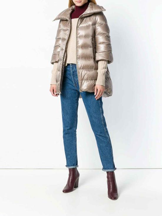 25FW 에르노 클레오페 A-쉐입 다운 코트 PI0001DIC12017Z2600 Grey - HERNO