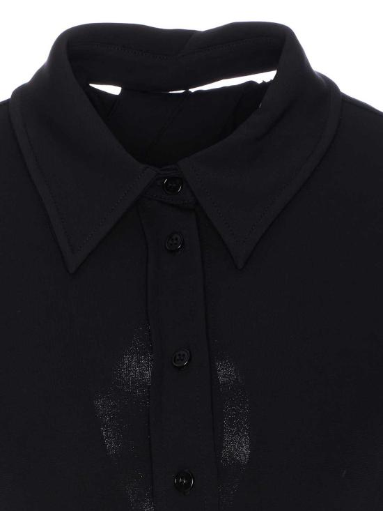  스포트막스 폴로 티셔츠 2512951011600CANDIDO003 Black - SPORTMAX