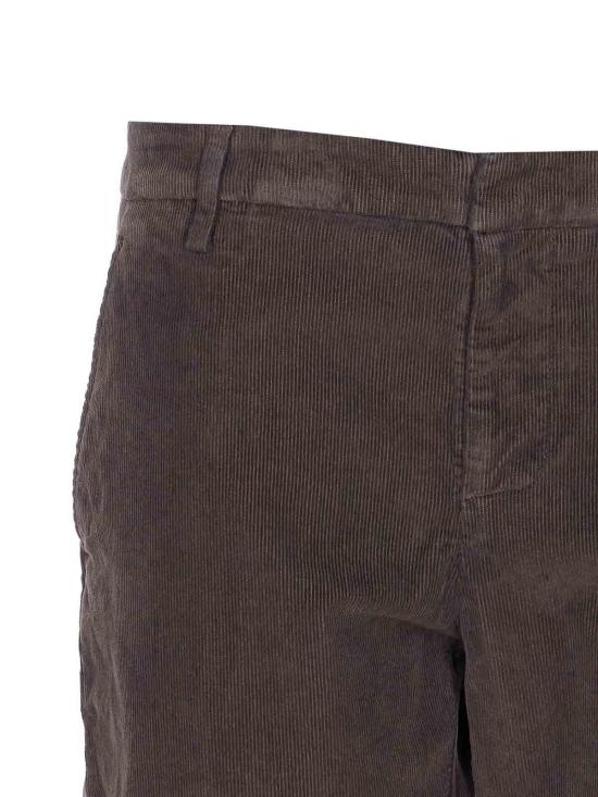 25FW 돈답 스트레이트 팬츠 UP235VS0028UPT0737 Brown - DONDUP