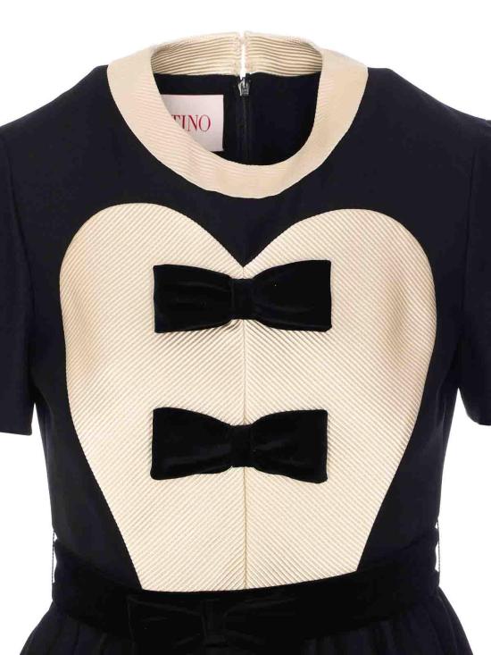  발렌티노 가라바니 숏 원피스 VADH51CFAUY Black - VALENTINO GARAVANI