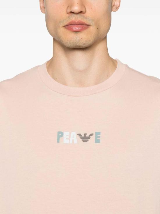 25SS 엠포리오 아르마니 반팔 티셔츠 EM001717AF14836F4033 Beige - EMPORIO ARMANI