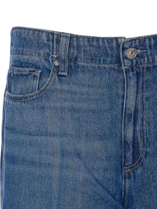  페이지 스트레이트 팬츠 1B09I07WB955 Blue - PAIGE