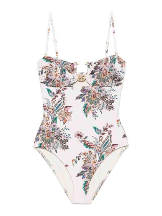  짐머만 원피스 수영복 4217WSS251CRMMULPAI Beige