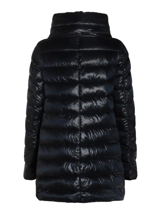 25FW 에르노 아멜리아 A 쉐입 패딩 PI0505DIC12017Z9200 Dark Blue - HERNO