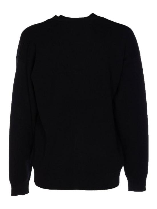 25FW 드롤드무슈 가디건 CA123WO007BL Black - DROLE DE MONSIEUR