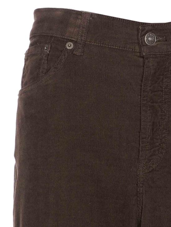  돈답 스트레이트 팬츠 DP619VS0030DBM5737 Brown - DONDUP