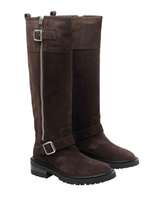 25FW 비아로마 부츠 4280RL012TESTADIMORO Brown - VIA ROMA