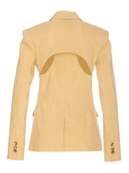  핑코 자켓 104818A0IMC23 Yellow - PINKO