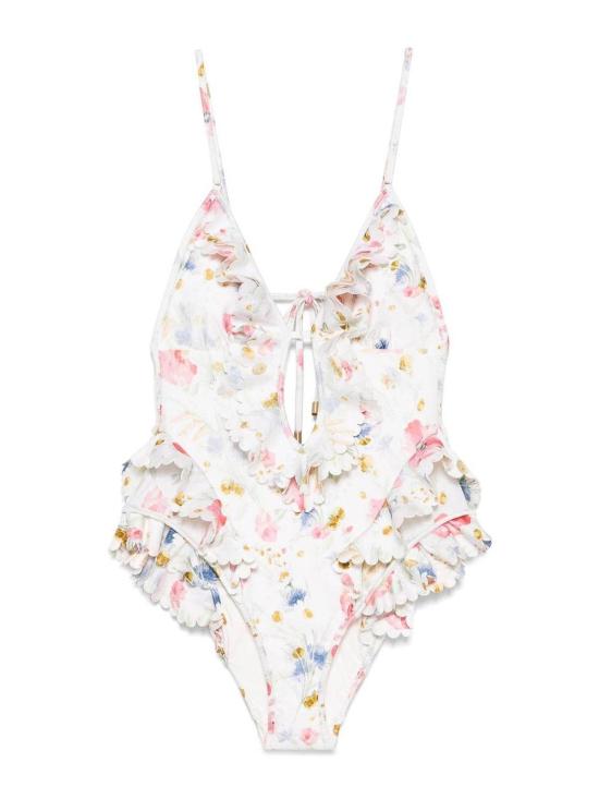  짐머만 원피스 수영복 4620WSS252CRMBQFLO Beige