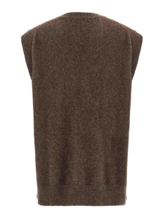  파로쉬 베스트 D500724LACOON024 Brown - PAROSH