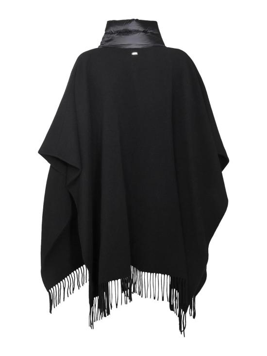 26FW 에르노 퀼티드 포켓 판초 GC00066DR333959300 BLACK - HERNO