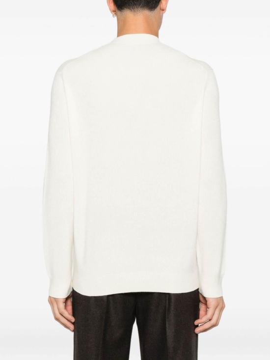 25FW 엠포리오 아르마니 스웨터 EM002635AF18234U0003 White - EMPORIO ARMANI