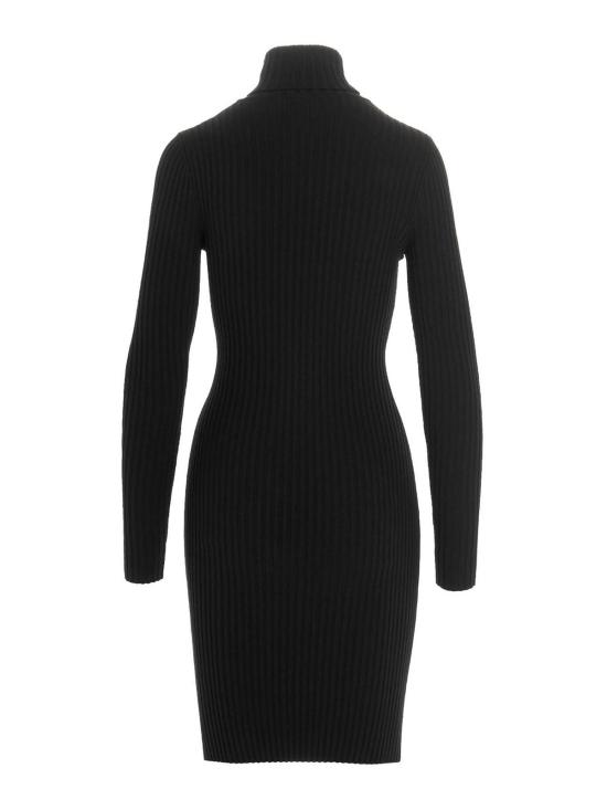 25FW 월포드 미디 원피스 527708598 Black - WOLFORD