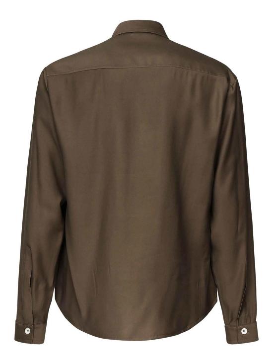 26SS 줄리아노 갈리아노 긴팔 셔츠 LIZARDARMY Brown - GIULIANO GALIANO