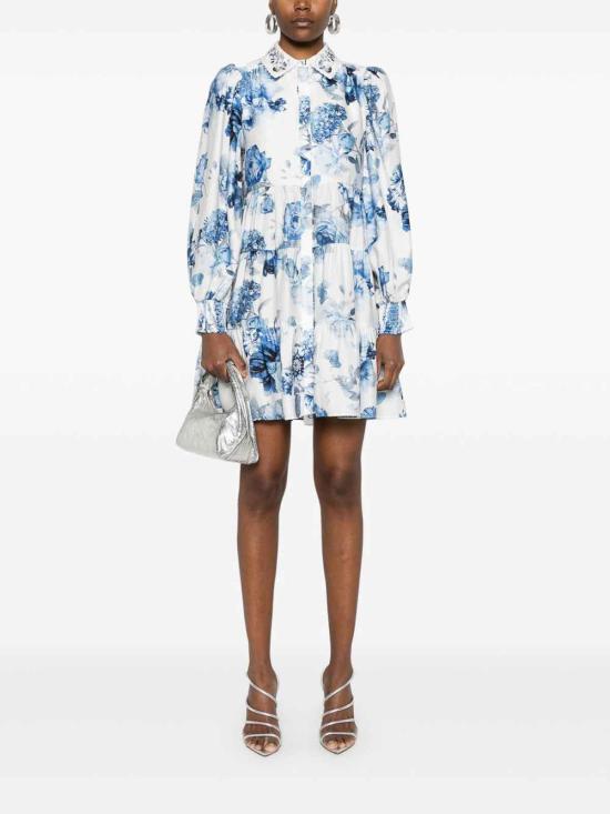 25SS 앨리스 앤 올리비아 숏 원피스 CC503P18526K417 Blue - ALICE & OLIVIA