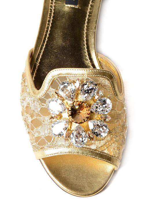  돌체앤가바나 샌들 CQ0023AE63780997 Gold - DOLCE & GABBANA