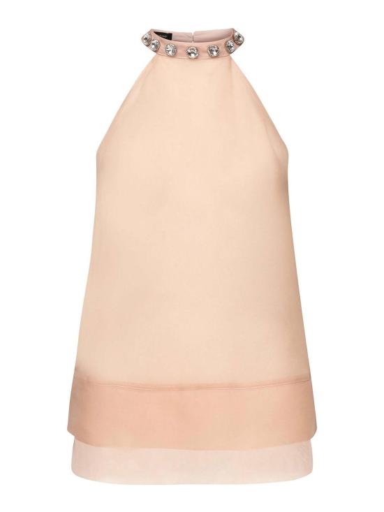  핑코 민소매 티셔츠 104974A2GUQ35 Nude Neutrals