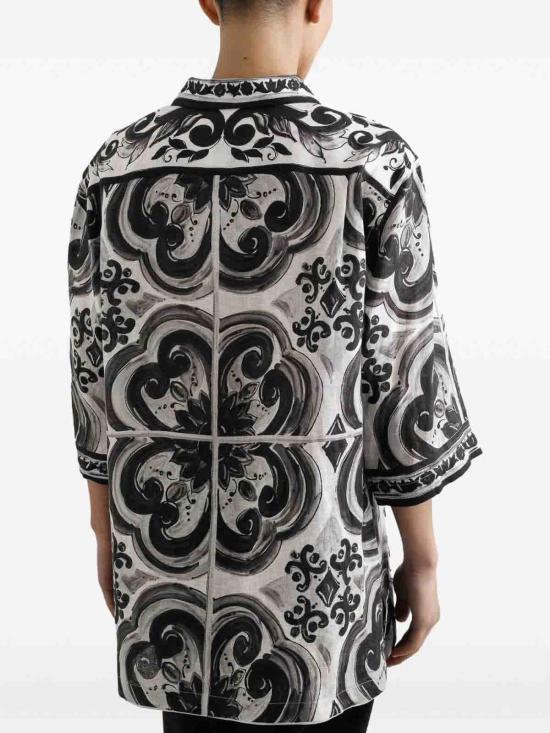  돌체앤가바나 셔츠 G5GJ8TFP4M8IU3TN White - DOLCE & GABBANA