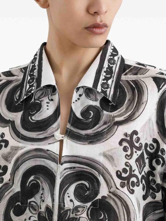  돌체앤가바나 셔츠 G5GJ8TFP4M8IU3TN White - DOLCE & GABBANA