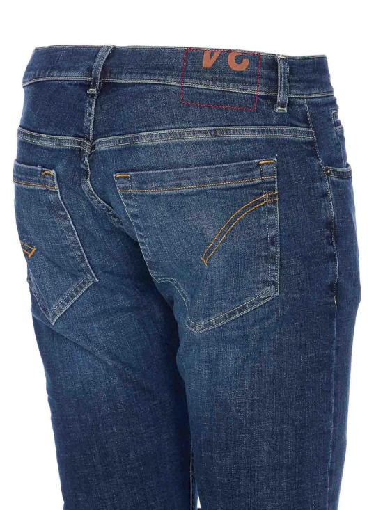  돈답 스트레이트 팬츠 UP232DSK316UJ12800 Blue - DONDUP