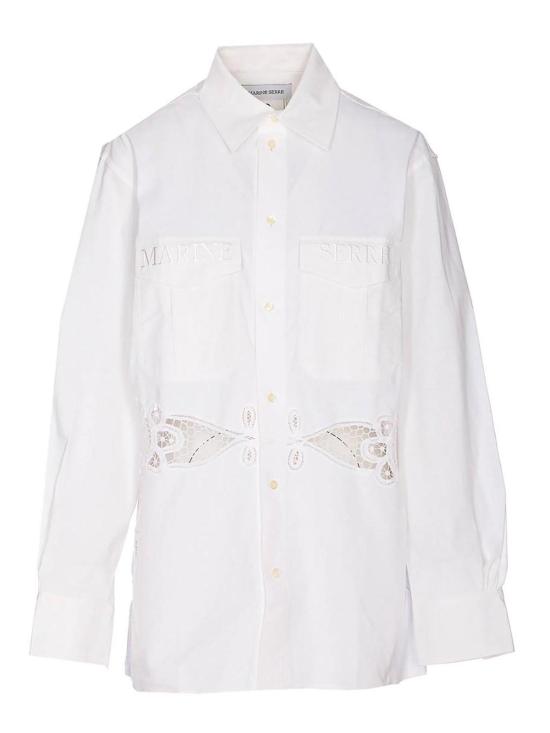  마린세르 블라우스 USI022AWH20 White