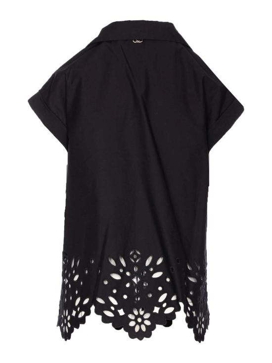 26SS 리우조 반팔 티셔츠 WA5167T485322222 Black - LIU JO