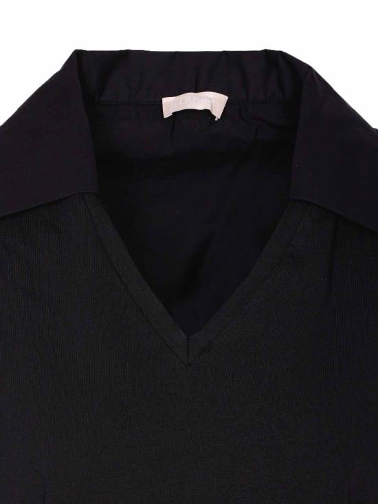 26SS 리우조 반팔 티셔츠 WA5167T485322222 Black - LIU JO