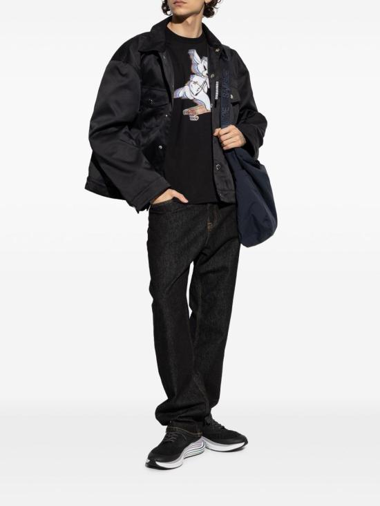  PS 바이 폴스미스 반팔 티셔츠 10014526691201E15 Black - PS BY PAUL SMITH