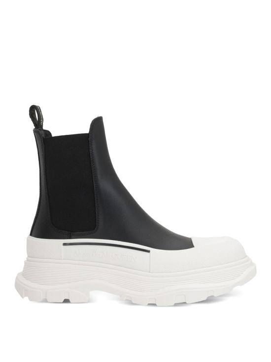 25FW 알렉산더 맥퀸 슬릭 첼시 부츠 635714WIAGY1021 Black