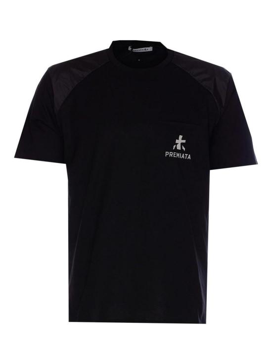 25SS 프리미아타 반팔 티셔츠 PA1015BLACK Black