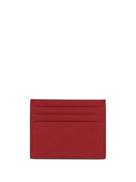 25FW 살바토레 페라가모 간치니 크레딧 카드 홀더 66A302698914004 Black - SALVATORE FERRAGAMO