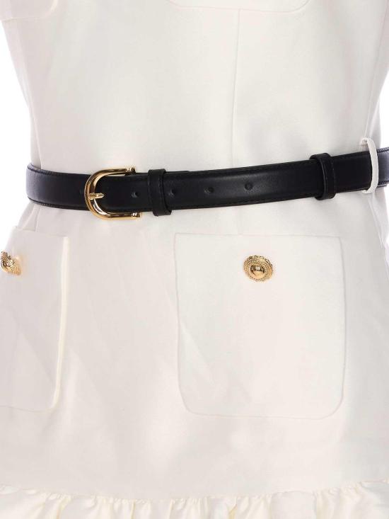  셀프 포트레이트 타프타 미니 드레스  017SCREAM White - SELF PORTRAIT