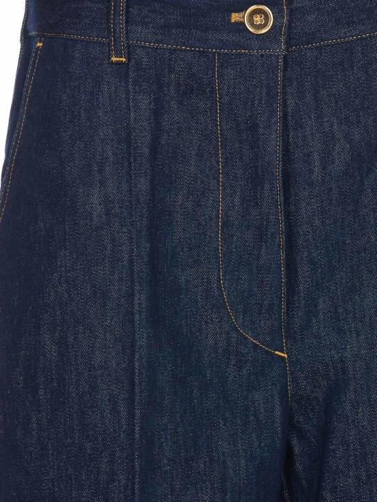  파투 스트레이트 팬츠 TR0030008602D Blue - PATOU