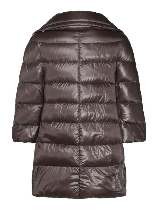 25FW 에르노 클레오페 A-쉐입 다운 코트 PI0001DIC12017Z9480 Dark Grey - HERNO