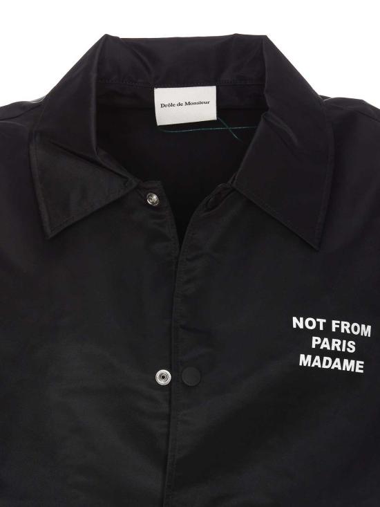 25FW 드롤드무슈 자켓 JT183PA014BL Black - DROLE DE MONSIEUR