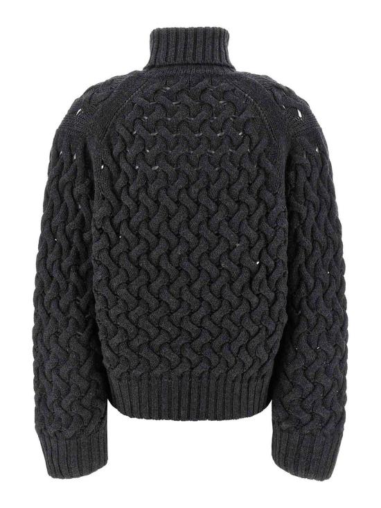  파로쉬 터틀넥 D512949LADYBRAID020 Grey - PAROSH