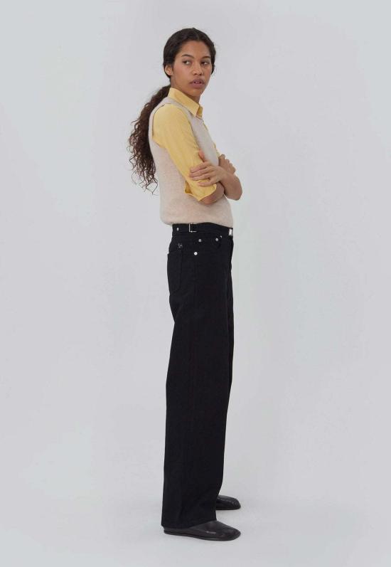  스틸히어 데님 팬츠 스틸 히어 뉴욕 버클 진