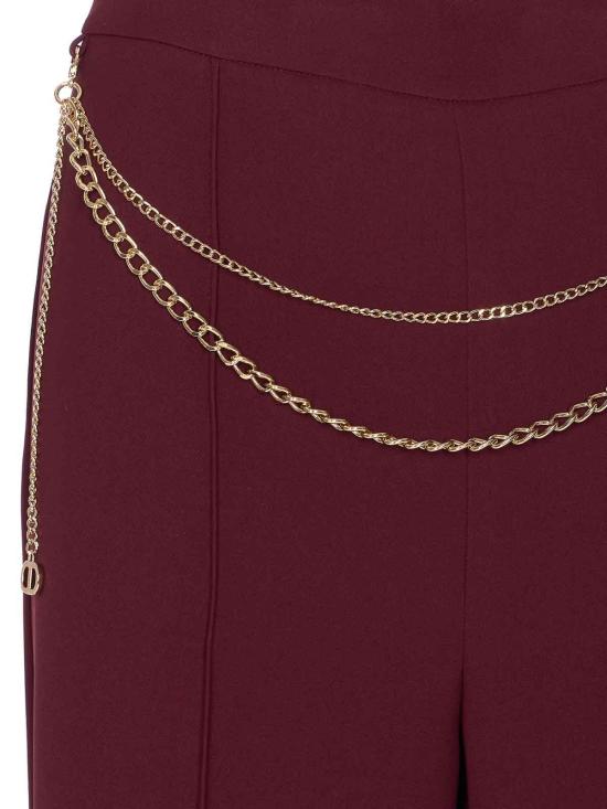 25FW 트윈셋 스트레이트 팬츠 252TP228105609 Red - TWINSET