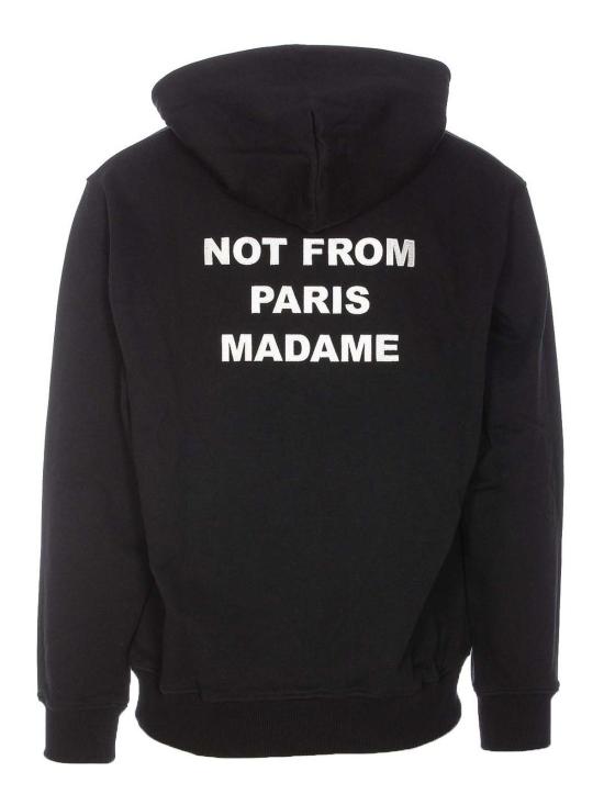 25FW 드롤드무슈 후드 티셔츠 HO162CO127BL Black - DROLE DE MONSIEUR