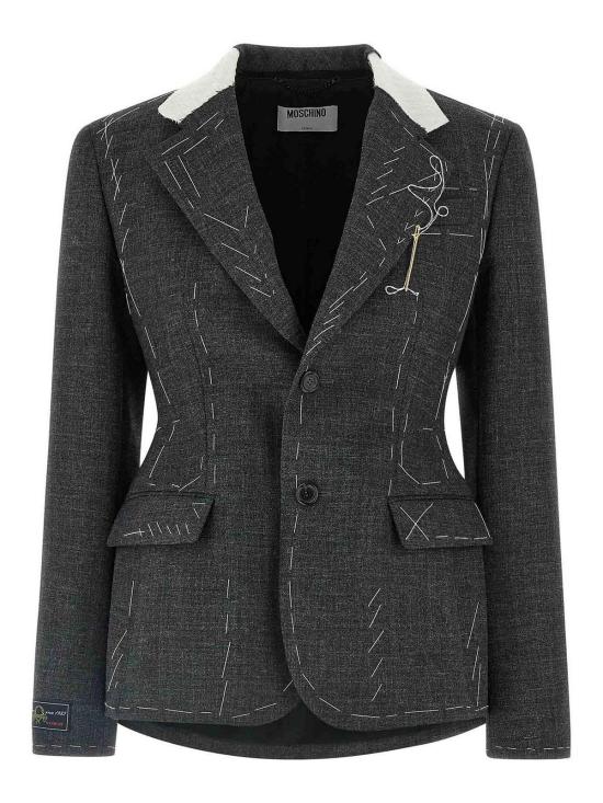  모스키노 수트 자켓 050254173500 Grey