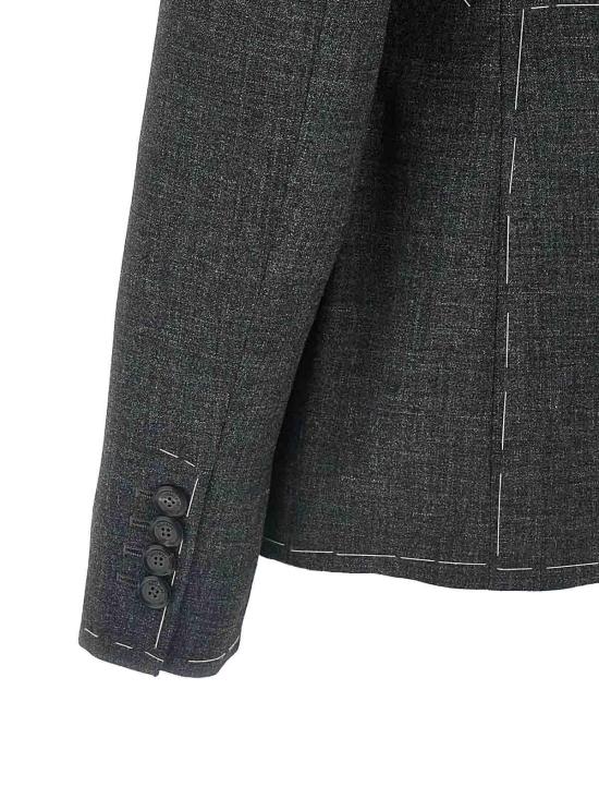  모스키노 수트 자켓 050254173500 Grey - MOSCHINO