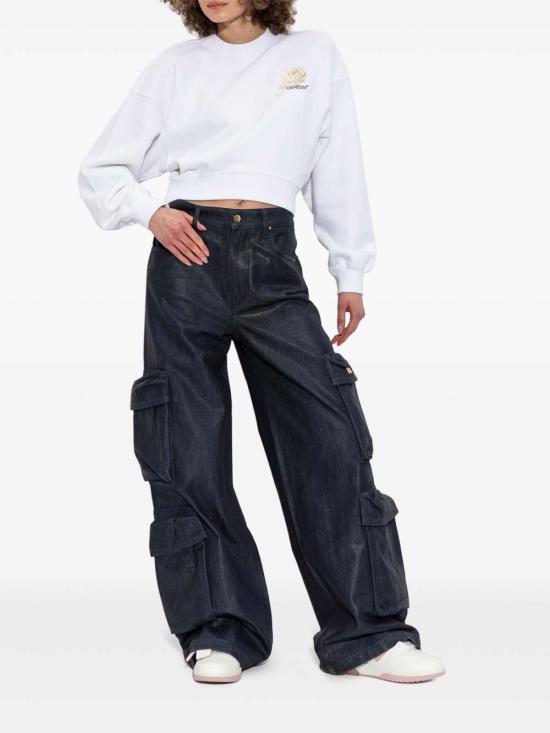  오프화이트 스웨터 OWBA079S25FLE0010110 White - OFF WHITE