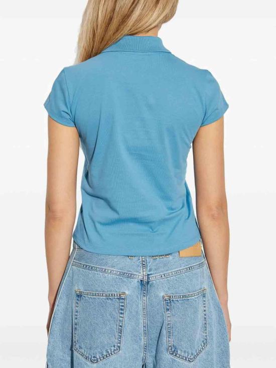  디 아티코 폴로 티셔츠 251WCT00358JJJ025AA015 Blue - THE ATTICO