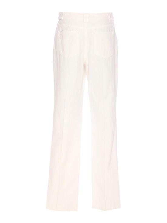 26SS 끌로에 스트레이트 팬츠 25SPA12365107 White - CHLOE