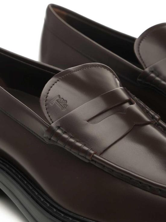 25FW 토즈 로퍼 XXM61K0AI40LYGS810 Black - TODS