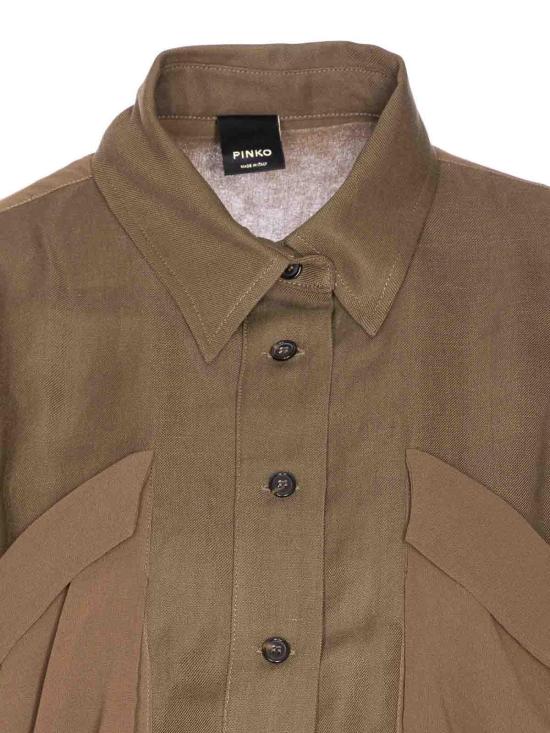  핑코 셔츠 1050172I9S1C Green - PINKO