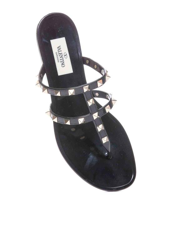 26SS 발렌티노 가라바니 샌들 S0T84PVS0NO Black - VALENTINO GARAVANI