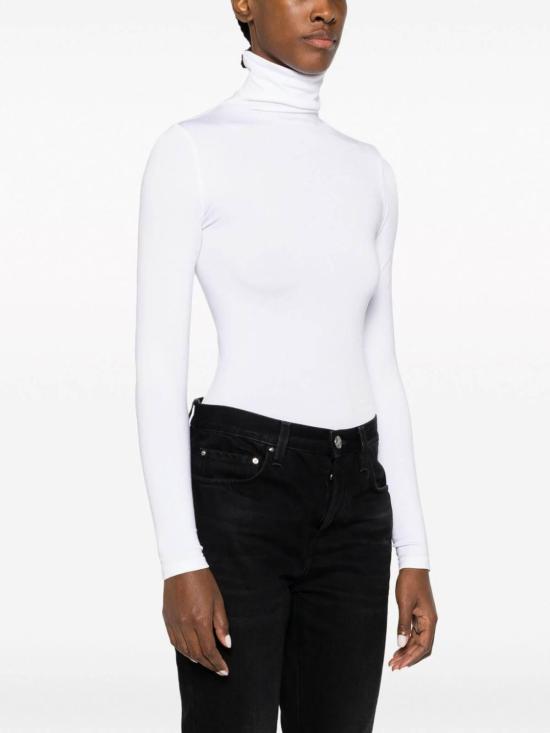 25FW 월포드 민소매 티셔츠 750831001 White - WOLFORD